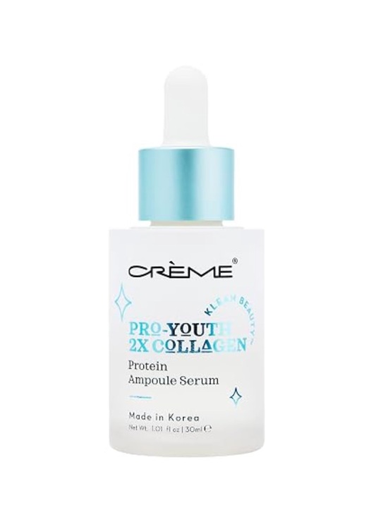 The Creme Shop Other - Crème Pro-Youth 2X Collagen Protein Ampoule Serum — White & Light Blue
